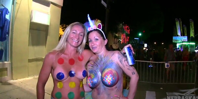 gorgeous jamboree dolls unsheathing their flesh halloween street soiree wish festival