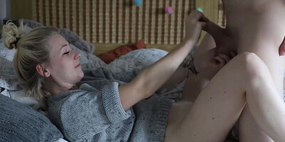 Amateurporn Russian Porn Hot Blonde Creampied Part1