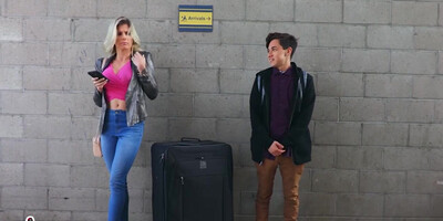 Busty MILF decides to reward the young freak with sex