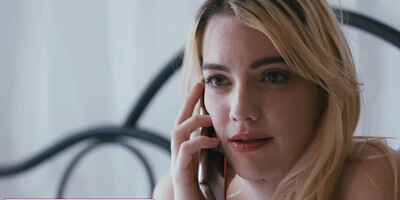 Teen chose like-minded chick to bonk in bed