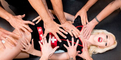 Samantha Rone Naughty Nurse Collecting Sperm Donations