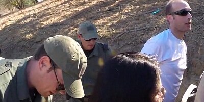 Sandra Luberc give bj to Border Patrol