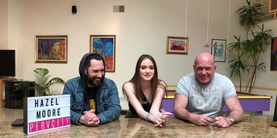 BTS Sweet Anal Schoolgirl Hazel Moore