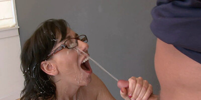 Mean Teacher Sucks Students Big Dick