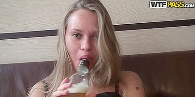 Awesome Amateur Cream Pie Video With Nestee Shy And Sasha