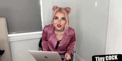 Sph cam domme rating and humiliating tiny cock submissions