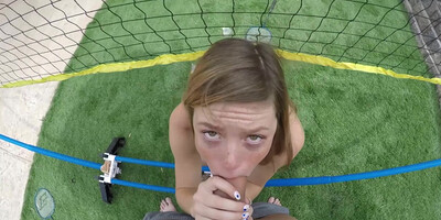 Mia Collins In Slim Knows How To Spice A Boring Sport Game