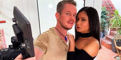 Jade Presley & Max Maynard in Max Maynard Invited Jade Presley For A Fuck Date In Barcelona!