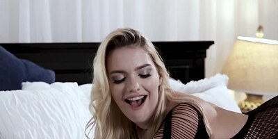 Guy bangs provincial love in mouth and licks her snatch