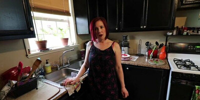 Naughty MILF Jane Cane sucks a cock in POV-style video