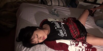 Sensuous oriental chick is abducted to fool around with a pervert