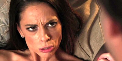 Female manages to push man around and receive sexual pleasure