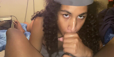 Ts Going In On A Bbc Then Spits His Cum Out Her Mouth 13 Min With Zaza Zariaa