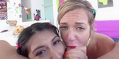 Penelope Woods, Rory Knox - Penelope & Rory Are Slurping Up Cock