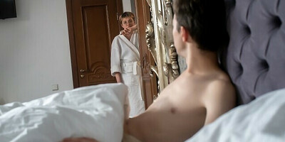 SISPORN. Horny as hell girl is banged in the stepbrothers