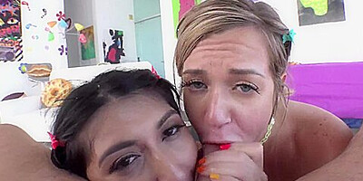 Penelope Woods, Rory Knox - Penelope & Rory Are Slurping Up Cock