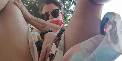 Your Italian Stepmother Makes You Masturbate In A Garden