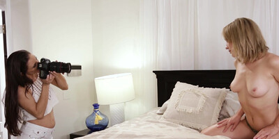 Photography teacher Celeste Star seduces her teen student: Part Two