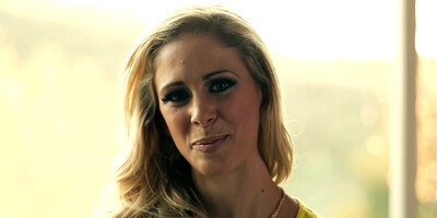 Sweet Dani Loves and MILF Cherie Deville caress each other's pussies