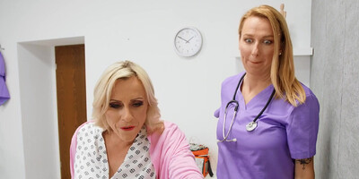 Busty nurse Taylee Wood has sex