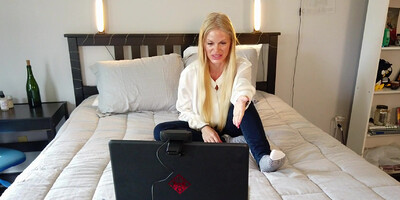 Casca Akashova masturbates on the video, where the nanny Lilly Bell caresses her pussy with her fingers