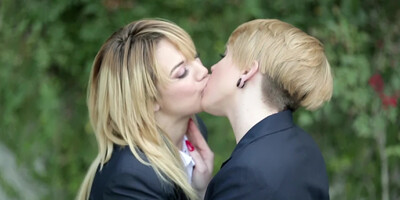 Courtney Shea and Miley May go on lesbian adventure