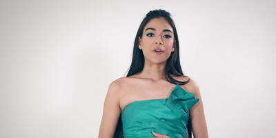 Lexi Lore and Harmony Wonder lesbian sex on set