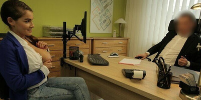 LOAN4K. Bank clerk cant wait to see his clients massive fake