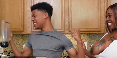 Big hooters make black girl irresistible for man