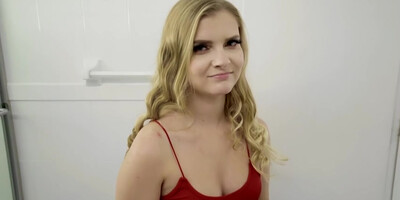 Stepsister Helping Her Stepbrother Get Rid Of His Boner