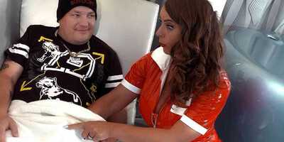 GERMAN BIG TITS MILF NURSE SUSI SEDUCES YOUNG GUY TO FUCK