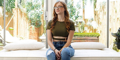 Shy redhead that turns out to be a freak during sex!