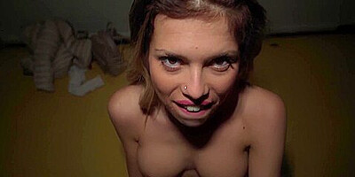 Macarena Lewis - Lost Spanish Babe Fucked In Garage