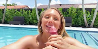Aj Applegate In Aj Appelegate Fucking By The Pool