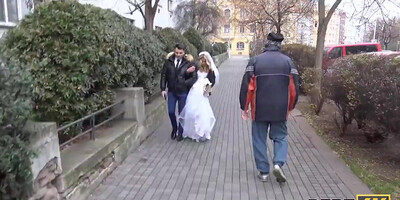 Hubby can hear wife's every moan when she has sex