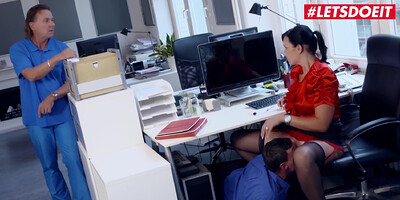 Hot Sex In The German Office With - Kinky Secretary