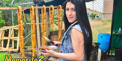 Latina teen hussy is submitted to a rough banging