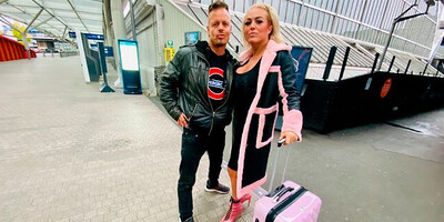 British Busty Blonde Boss Bitch Milf Rebecca Jane Smyth Dates Muscular German