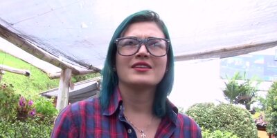 Colombian Clara Lucia has great POV sex