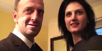 Pascal White And Eva Johnson In Sub In Lingerie Dominated Hard