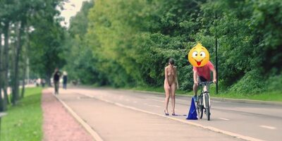 Hidden Cam Captures Jeny Getting Stripped In Public With Jeny Smith