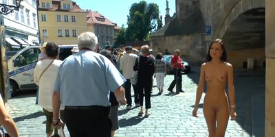 Kari Milla And Kari Sweet In Aka Czech Beautiful Pornstar In Nude Naked Public Session