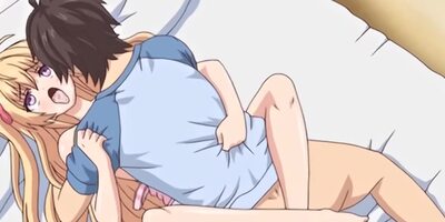 Anime Porn guy tolds his fabulous ditzy step-sister that swallowing his jizm would make her smarter