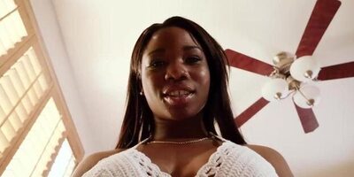 Busty ebony woman Mya Mays rides Van Wylde's hard cock