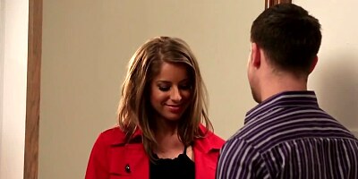 Sexy skinny brunette gets her pussy sucked and fucked