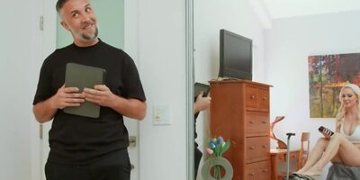 Guy has someone special with big jugs to do it anally with