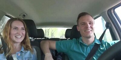 Lia Louise Gets A Roadside Fuck That Leaves Her Tight Pussy Sore!