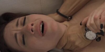 MILF watches husband thrusting cock into another pornstar