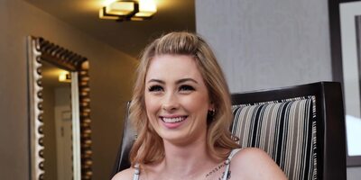 Blowjob from cutie Charma Kelly and passionate sex