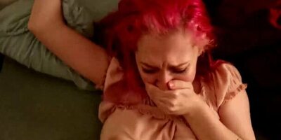 HORNY REDHEAD GIRL FUCKED HARD - BIG TITS